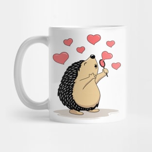 Cute Hedgehog T-Shirt Mug